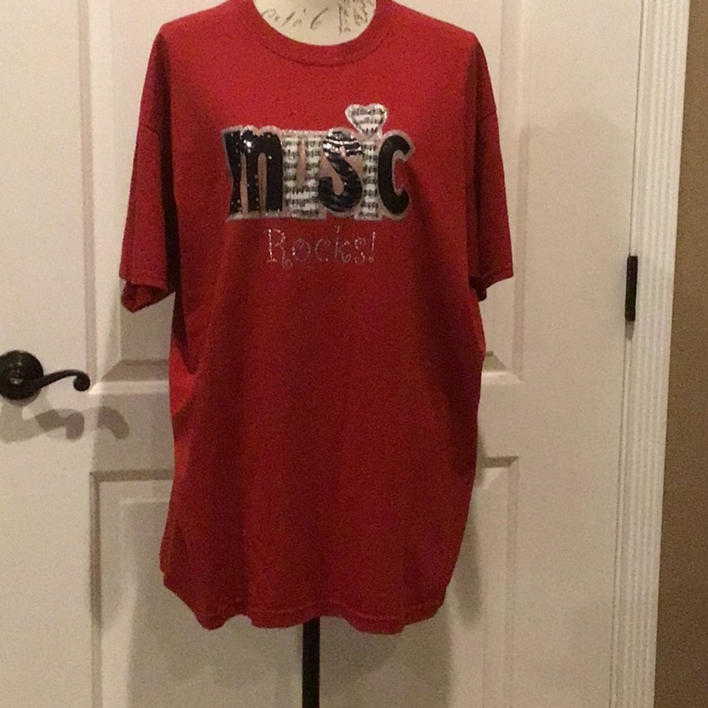 Sz.2XL Claire Lynn Dallas Teacher T-shirt.